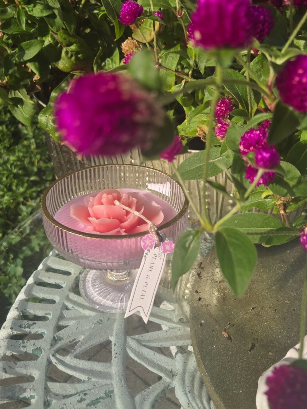 Rose candle - Picture 15 of 16